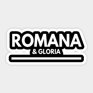 Ramona And Gloria Sticker